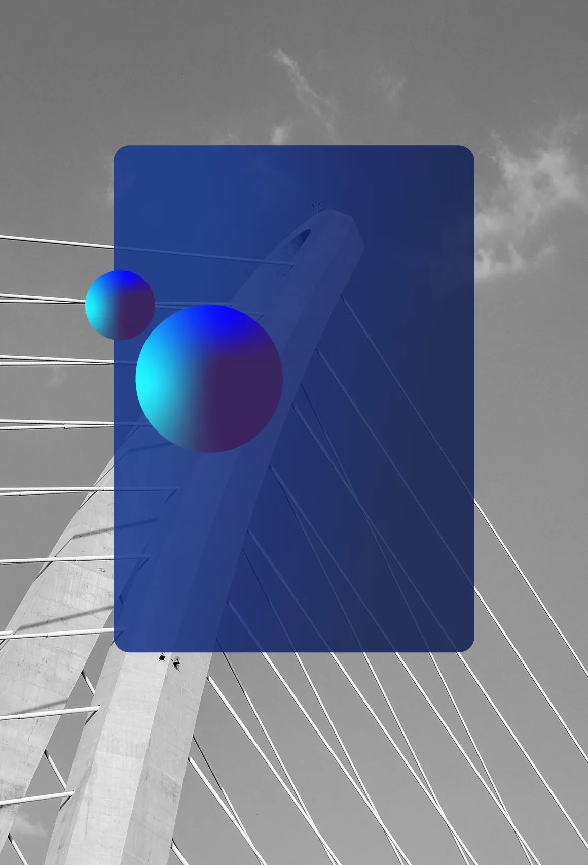 Photo of a bridge section